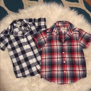 Children’s Place button up shirts